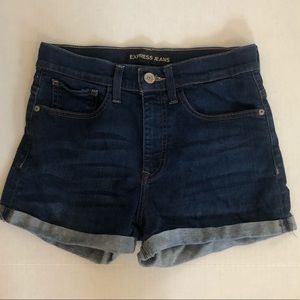 Express Denim Shorts